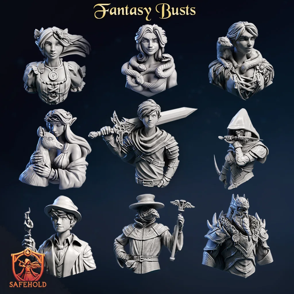Fantasy Busts — alternative view