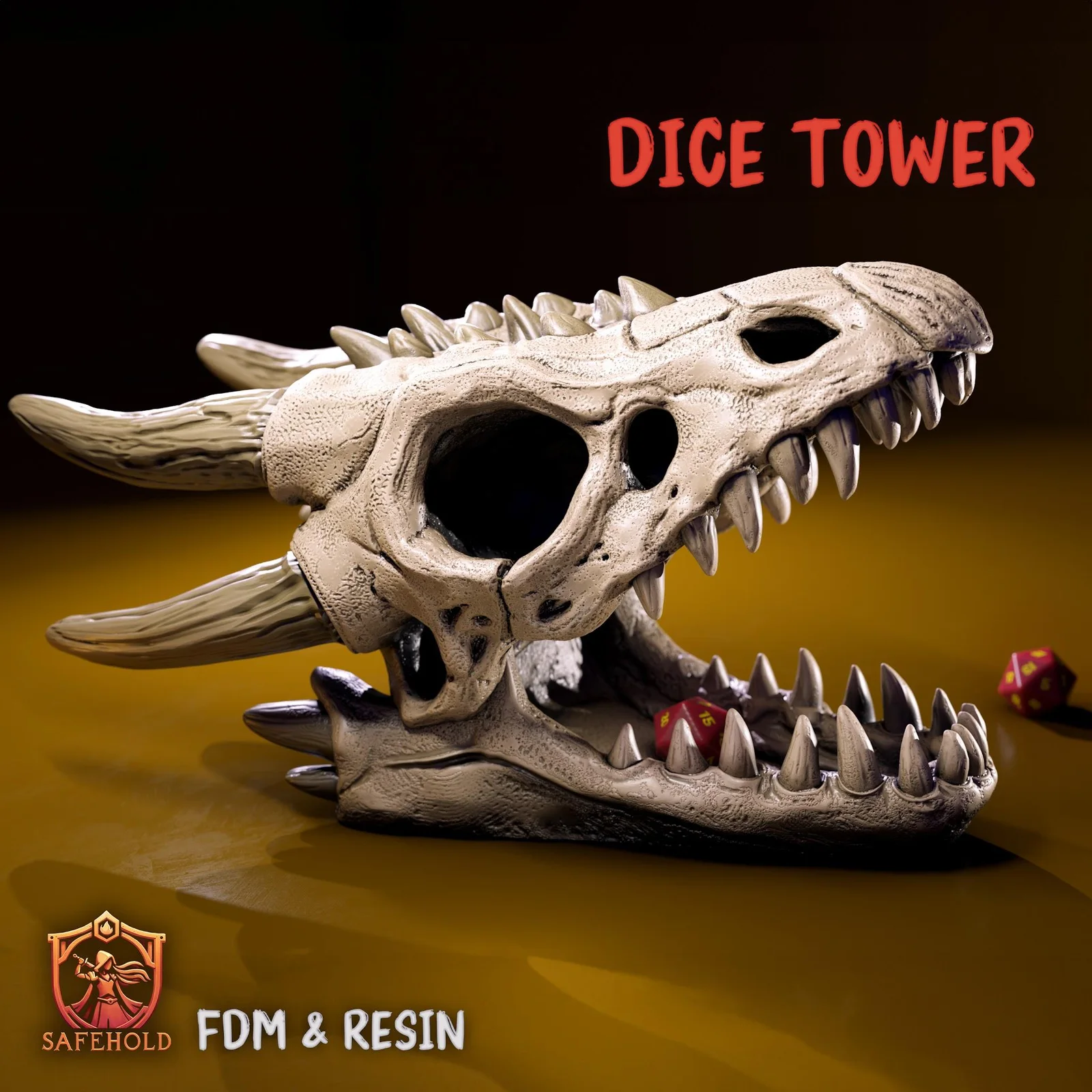 Dragon Skull Dice Tower — source gallery image 1