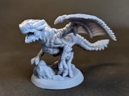Rock Dragon 32 mm Model (pre-supported) — Shared by Safehold