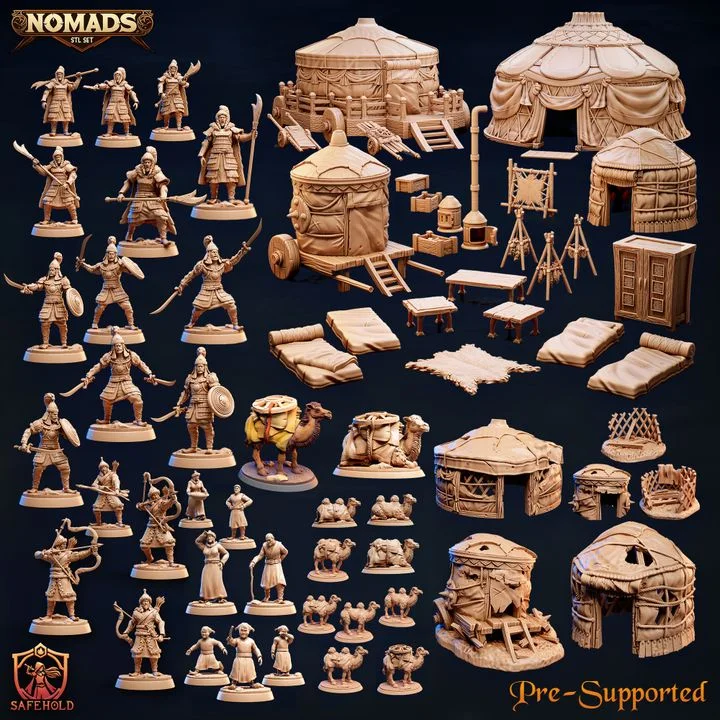 Nomads — original Safehold STL collection