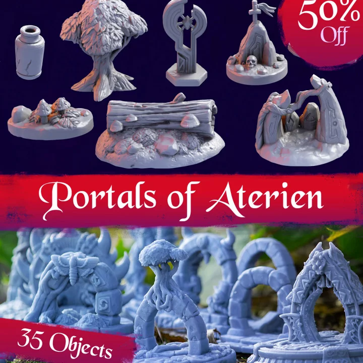Portals of Atarien — alternative view