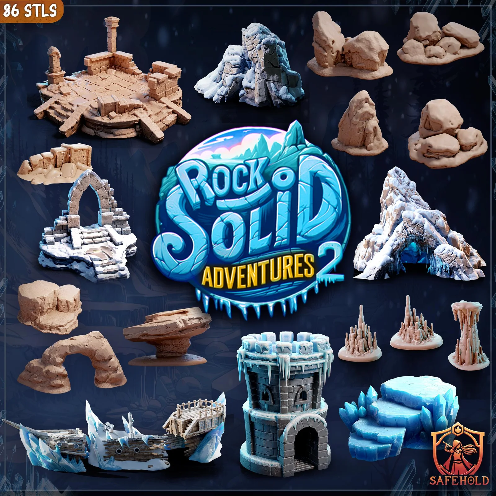 Rock Solid Adventures 2: Frostlands — source gallery image 1