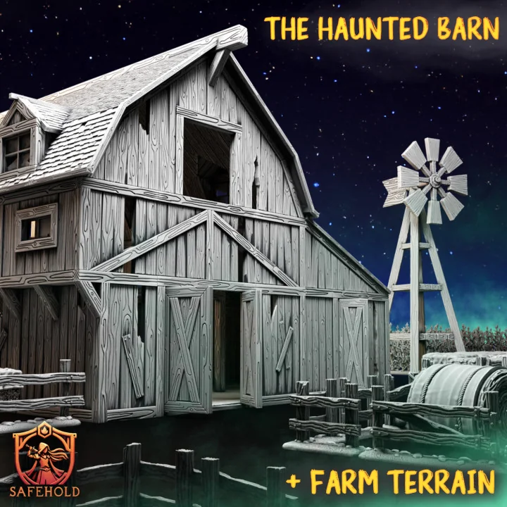 The Haunted Barn — original Safehold render