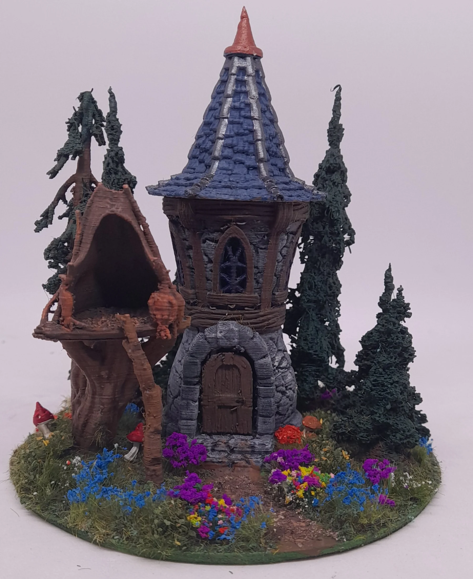 The separate Fantasy Tower — Customer print · painted model