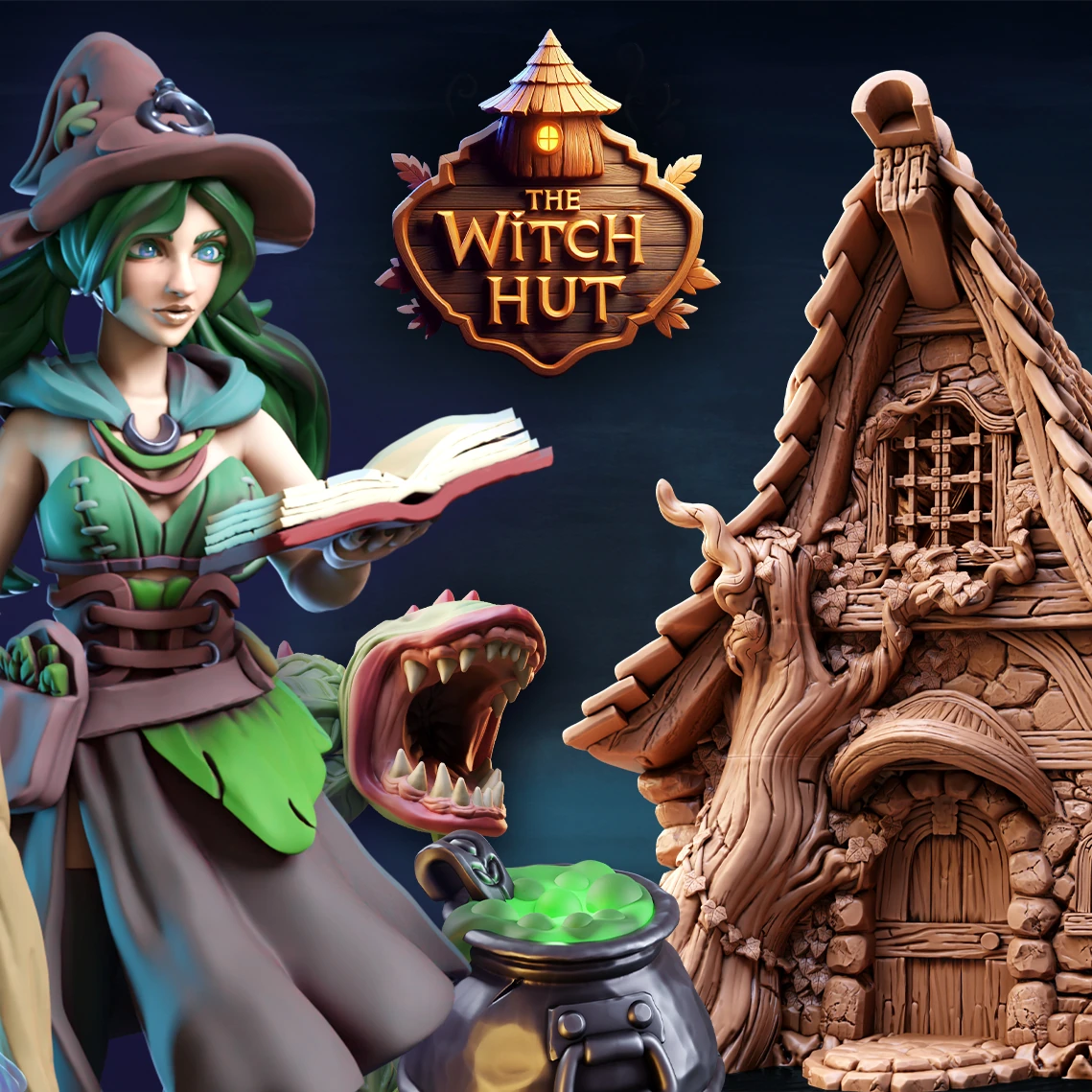 The Witch Hut — collection cover — original Safehold render