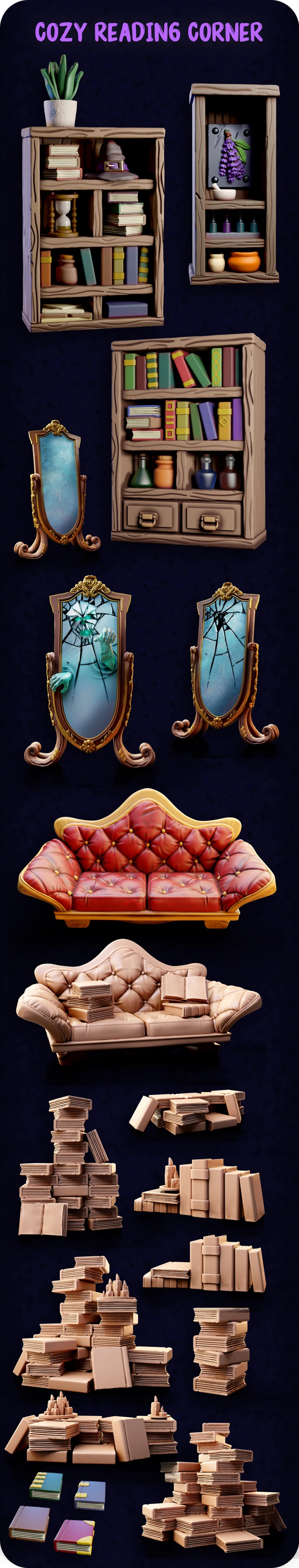 The Cozy Reading Corner — original Safehold campaign slide